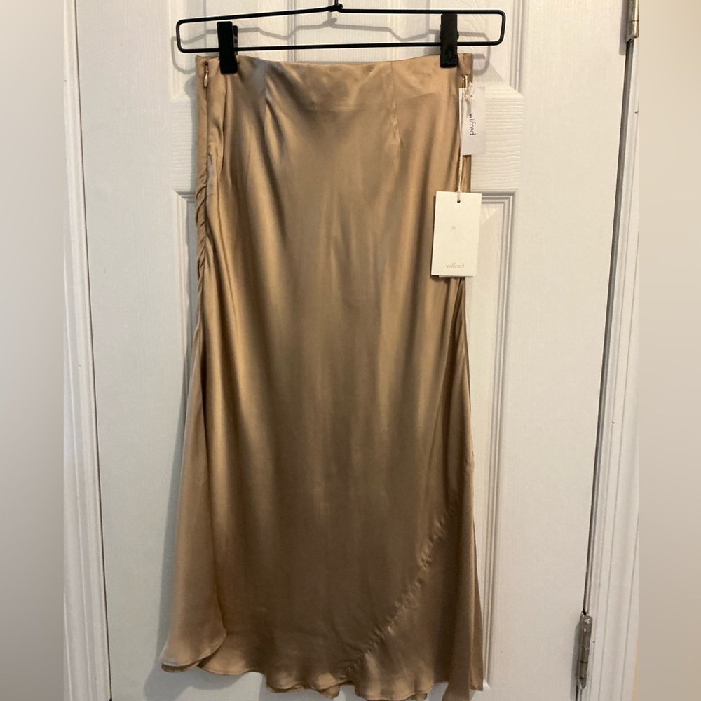 Wilfred Elegant Tan Skirt - Picture 6 of 8